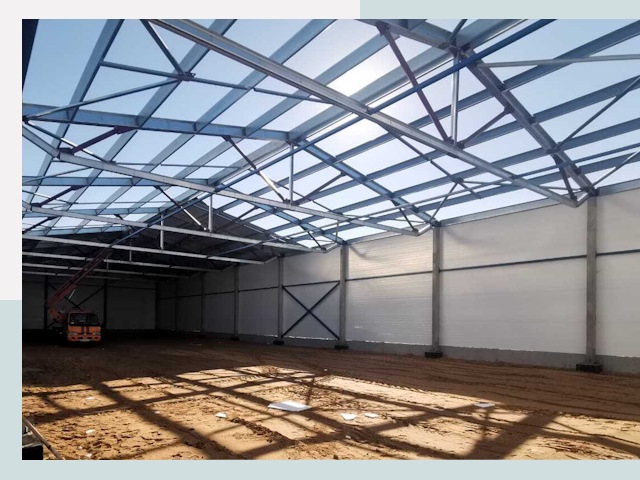 Строительство сенохранилищ в Новороссийске