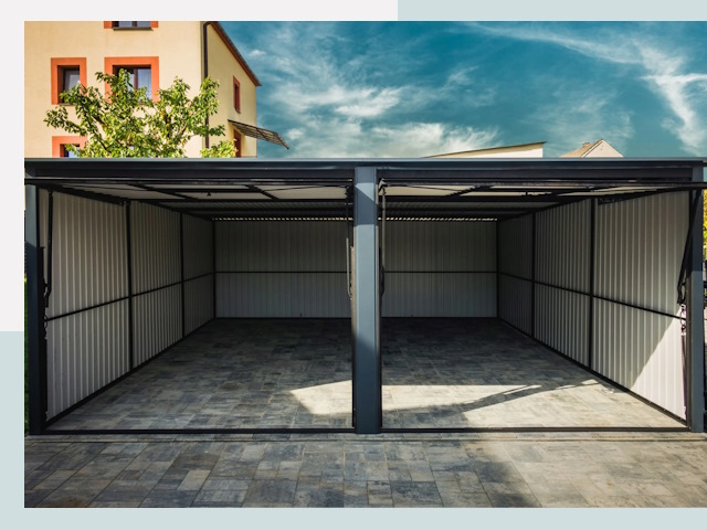 Гаражи из металлоконструкций от 612 руб. в Новороссийск