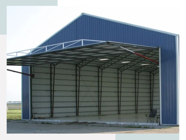 Прямо стенные ангары в Новороссийске