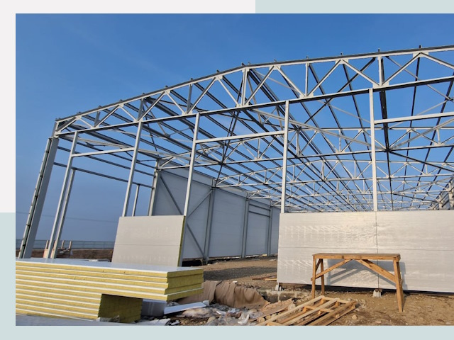 Утепленные ангары в Новороссийск от 612 руб. за м²