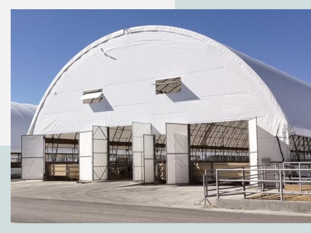 Тентовые ангары по цене 612 руб. в Новороссийск