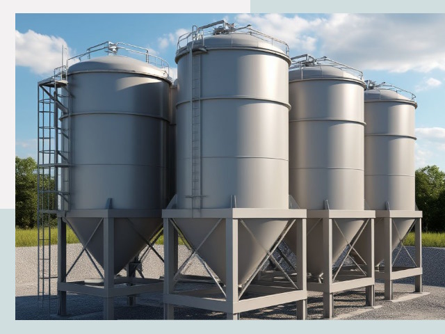 Металлические силосы от СтальСтрой-Нвр по цене 612 руб.
