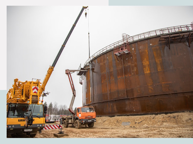 Монтаж резервуаров в Новороссийске от 612 руб. за м³