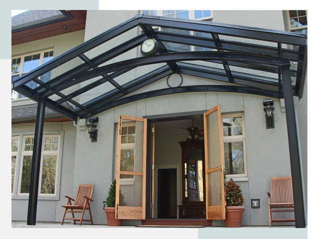 Козырьки металлические в Новороссийске