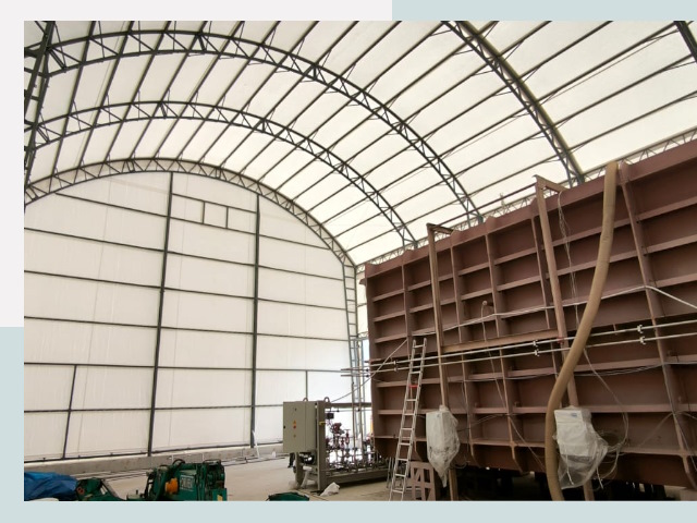 Оснащение ангаров в Новороссийске от 612 руб. - Надежно и быстро