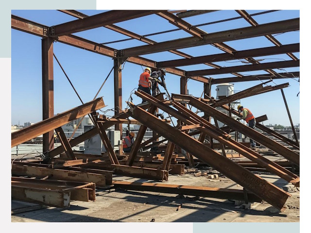 Демонтаж металлоконструкций в Новороссийске от 612 руб.